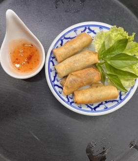 Essence of Traditional Spring Rolls