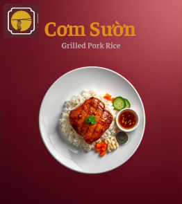 Grilled pork rice