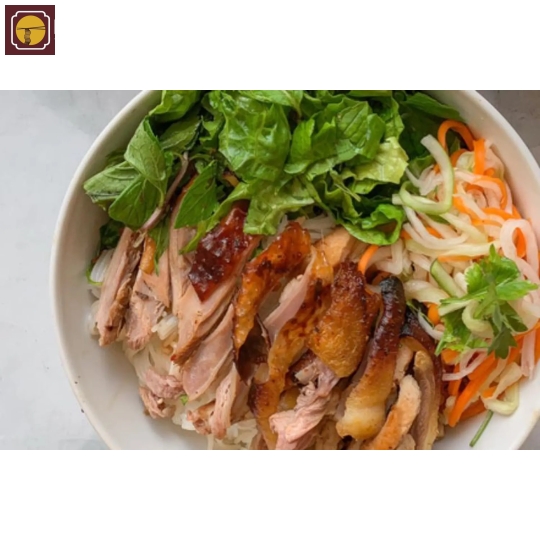 Grilled chicken rice vermicelli noodles