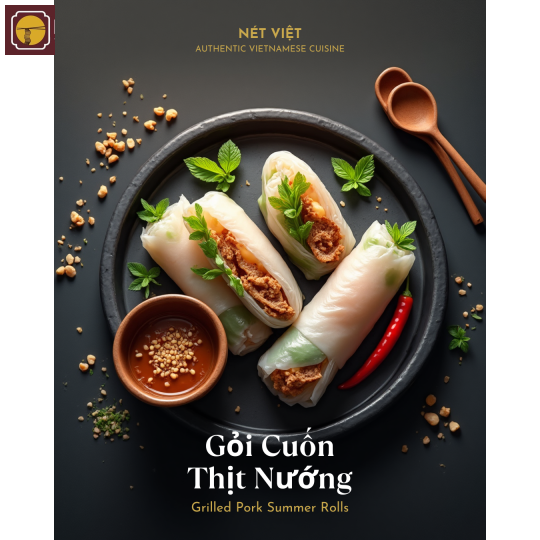 Grilled meat Summer Rolls